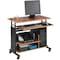 Safco Mini Tower Desk Mini Tower Desk, Adjustable Height, Cherry, 22" D X 29" to 34" H, 35-1/2" W X 1927CY - alternate 1