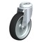 Blickle Kngpn Swivl Cstr, Thrm Rbr, 5", 265 lb. LKRA-PATH 126G - alternate 1