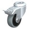 Blickle Kngpn Swvl Cstr, Sold Rbr, 3-1/8", Brk LKRA-VPA 80K-FI - alternate 1