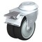 Blickle Dul Whl Cstr, Swl, Thm Ply, 3", 220 lb., Bll LMDA-PATH 75KF-FI - alternate 1