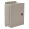 Wiegmann 1/4 Turn Latch Electrical Enclosures, 16 in H, 6 in D, 14 in W, NEMA 4X, Carbon Steel BN4161406CHQT - alternate 1
