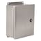 Wiegmann 1/4 Turn Latch Electrical Enclosures, 6 in H, 4 in D, 6 in W, 4, 4X, 12, 316 Stainless Steel BN4060604CHQTSSA - alternate 1