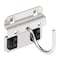 Triton Products 2-1/4 In. Curved Stainless Steel Pegboard Hook for Stainless Steel LocBoard, PK3 65200 - alternate 1