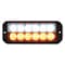 Buyers Products Clear/Amber Dual Row 5 Inch LED Strobe Light 8891702 - alternate 1
