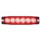 Buyers Products Ultra Thin 5 Inch Red LED Strobe Light 8892203 - alternate 1