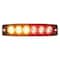 Buyers Products Ultra Thin 5 Inch Amber/Red LED Strobe Light 8892206 - alternate 1