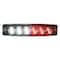 Buyers Products Ultra Thin 5 Inch Clear/Red LED Strobe Light 8892207 - alternate 1