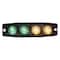 Buyers Products Ultra Thin 4.5 Inch Green/Amber LED Strobe Light 8892250 - alternate 1
