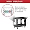 Suncast Commercial Utility Cart, Heavy Duty, 26"x45", Plastic, 500 lb. Load Capacity, 2 Shelves, 48.78" L, 26-1/2" W PUCSD2645 - alternate 2