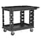 Suncast Commercial Utility Cart, Heavy Duty, 26"x45", Plastic, 500 lb. Load Capacity, 2 Shelves, 48.78" L, 26-1/2" W PUCSD2645 - alternate 1