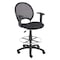 Boss Mesh Drafting Stool W/ Adjustable Arms B16216 - alternate 1