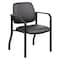 Boss Guest Chair, Black Seat, Black Back, 22" W 22" L 32-1/2" H, Fixed, Vinyl Seat B9591AM-BK - alternate 1
