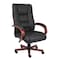 Boss High Back Executive Wood Finished Chairs B8991-C - alternate 1