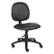 Boss Vinyl Task Chair, Armless, Black B9090-CS - alternate 1
