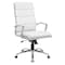 Boss Executive CaressoftPlus Chair with Metal Chrome Finish B9471-WT - alternate 1