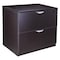 Boss 31" W 2 Drawer File Cabinet, Mocha, Letter/Legal N112-MOC - alternate 1