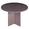 Boss Round Table, 47", Driftwood N123-DW - alternate 1