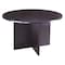 Boss Round Table, 47", Mocha N123-MOC - alternate 1