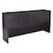 Boss Hutch With Doors, Mocha, 71"x15"x36", 15 in D X 36 in H, 71 in W X Wood N144-MOC - alternate 1