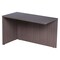 Boss Desk Return Return-Reversible, Driftwood, 24" x 48", Driftwood N145-DW - alternate 1
