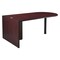 Boss Bullet Desk, Mahogany, 71"x35" N147-M - alternate 1