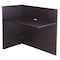 Boss Reception Desk Reception Return Shell, Mocha, 42"Wx24"D, 24" D X 42" W X N180-MOC - alternate 1