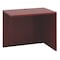 Boss Desk Return Reversible Return, 42" x 20", Mahogany, 20 in D X 29-1/2 in H, 42 in W X Wood N191-M - alternate 1