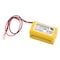 Dantona Battery 4.8 Volt Nickel Cadmium Dantona Emergency Lighting Battery CUSTOM-145-10 - alternate 1