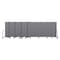Screenflex Portable Room Divider, 13 Panel, 6 ft. H CFSL6013-DG - alternate 1