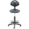 National Public Seating Polyurethane Task Chair, 22" to 32", No Arms, Black 6722HB - alternate 1