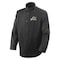 Steiner Welding Jacket, Carbonized Fiber, 10 oz, 30 in Length, Snaps Closure, 2 Pockets, Black, 2XL 1360-2X - alternate 1