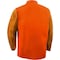 Steiner Welding Jacket, M, 9 oz Cotton with Cowhide Sleeves, Snaps Closure 1250-M - alternate 6