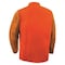 Steiner Welding Jacket, M, 9 oz Cotton with Cowhide Sleeves, Snaps Closure 1250-M - alternate 2
