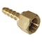 Zoro Select Hose Barb, 1/4 In Barb, 1/4 In FNPSM, Brass 6AFR9 - alternate 7