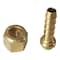 Zoro Select Hose Barb, 1/4 In Barb, 1/4 In FNPSM, Brass 6AFR9 - alternate 4