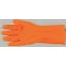 Ansell AlphaTec Chemical Resistant Gloves, Natural Rubber Latex, 13 in L, 0.75 mm, Orange, 10, 1 PR 87-208 - alternate 5