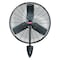 Dayton Light Duty Industrial Fan, Wall Mount, 30 in Blade Dia, 115V, 7,260/8,200 cfm, Oscillating 6ALF1 - alternate 1
