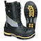 Baffin Men's Miner Boot, 15 EE, Steel Toe, 13 in H, Black POLA-MP01-BK2 - alternate 4