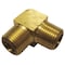 Zoro Select 45 Degrees Street Elbow Brass 45 Degrees Street Elbow, 3/4 in Male NPT X 3/4 in Female NPT 6AYT5 - alternate 2