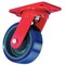 Hamilton Plate Caster, Swivel, Poly, 6 in., 960 lb., Blu, A S-HS-6SPB-4SL-FB - alternate 1