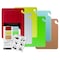 San Jamar Cutting Board Set, 12x18, 4 Boards, PK4 CB1218QS - alternate 3