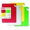 San Jamar Cutting Board Set, 12x18, 4 Boards, PK4 CB1218QS - alternate 1