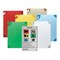 San Jamar Cutting Board Set, 12x18, 6 Boards CBG1218KCGR - alternate 1