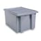 Akro-Mils Plastic Lid, 19 1/2 in W, Gray 35301GREY - alternate 4