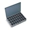Durham Mfg Steel, 32 compartments, 12 1/2 in D x 3 1/8 in H x 18 3/8 in W 107-95-D935 - alternate 1