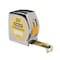 Stanley PowerLock 25 ft Tape Measure, 1 in Blade, True-Zero End Hook, Corrosion-Resistant, Chrome ABS Case 33-425 - alternate 3
