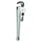 Ridgid 10" Aluminum Straight Pipe Wrench, Serrated, Tether Capable, 1-1/2" Jaw Capacity 31090 - alternate 3