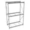 Tennsco Starter Bulk Storage Rack, 36 in D, 72 in W, 3 Shelves, Gray 6940 - alternate 1