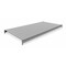 Tennsco Shelf, 48 in D, 96 in W, Industrial Gray 6940 - alternate 1