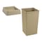 Rubbermaid Commercial Trash Can, Square, Beige, 35 gal. 7YA66 - alternate 1